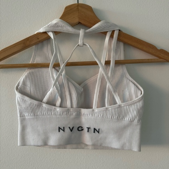 NVGTN white sports bra - Picture 4 of 4